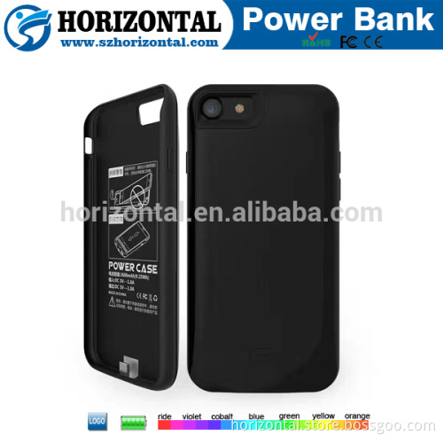 2600mah power bank external battery Case for iphone 7 battery case
